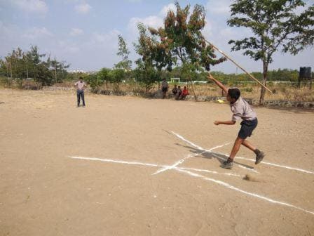 	VII std boys Javilin Throw Inter school competition 2019-20