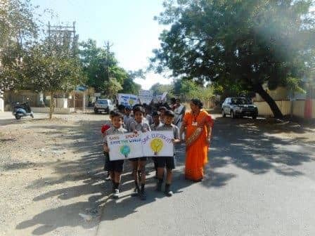 II Std - " Save Electricity"