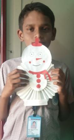 	Craft - "Paper Snowman"