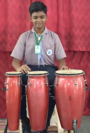 Musical Instruments - "Triple Congo Drum"