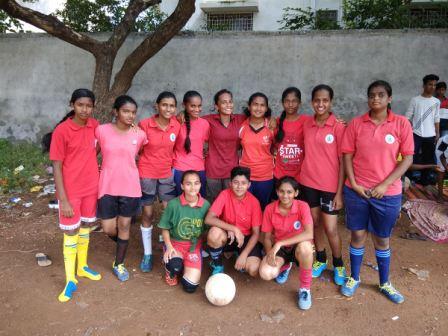 Shaley football U 17 Girls team 2019-20