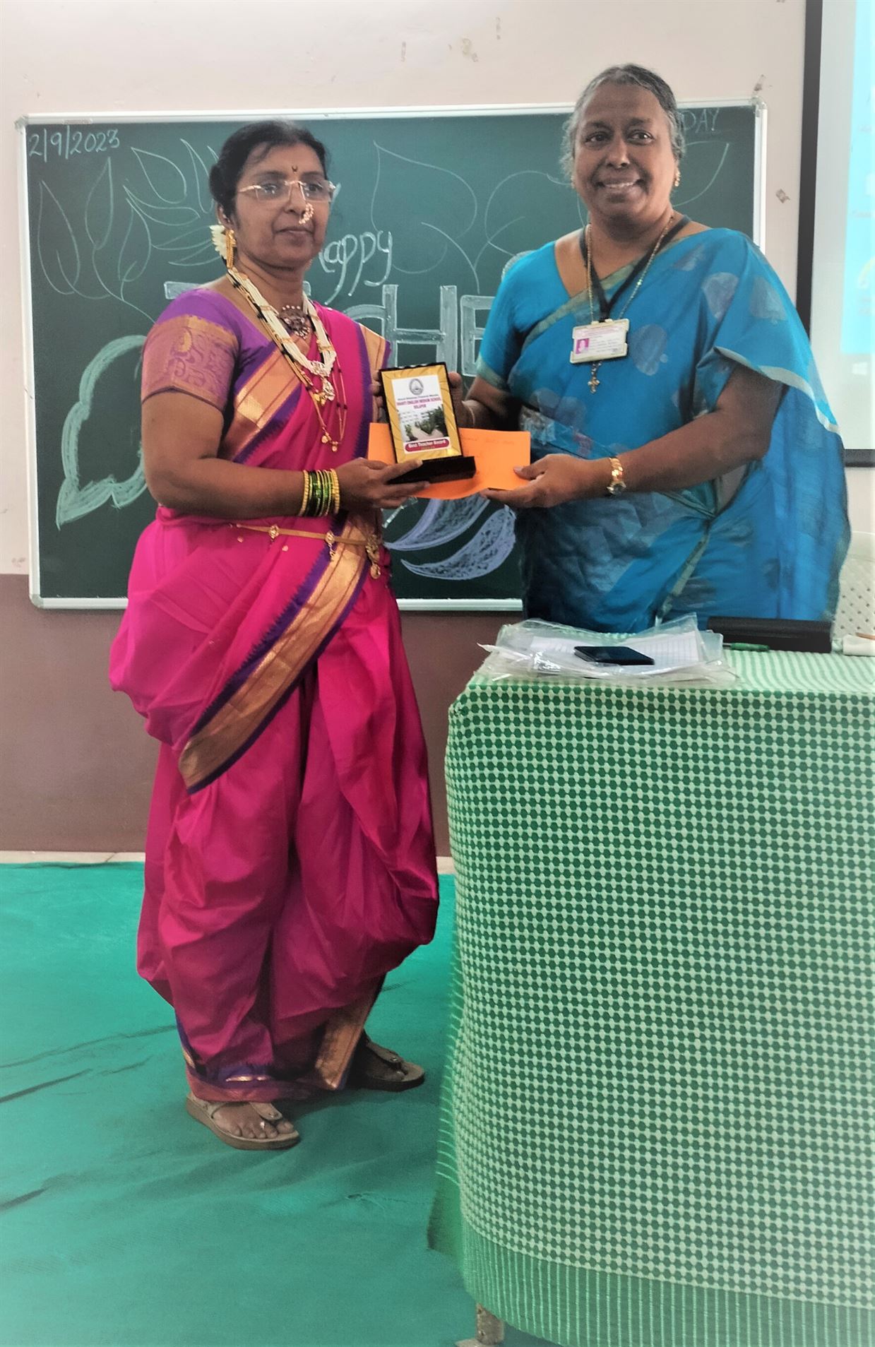 Best Teacher Award 2023-24 - Mrs. Arati Ingale