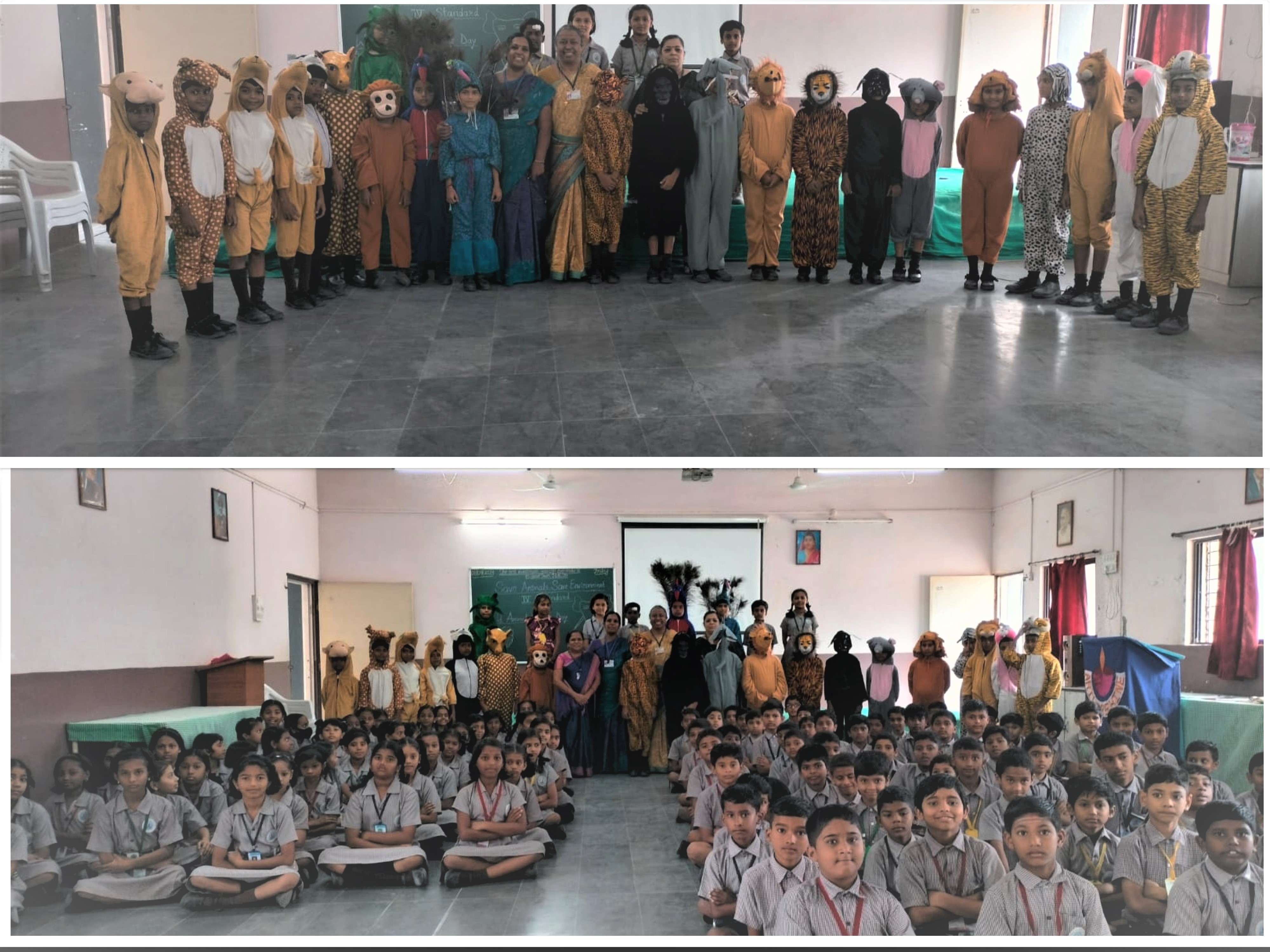 World Animal Welfare Day celebrated by IV std. students on 07.09.23