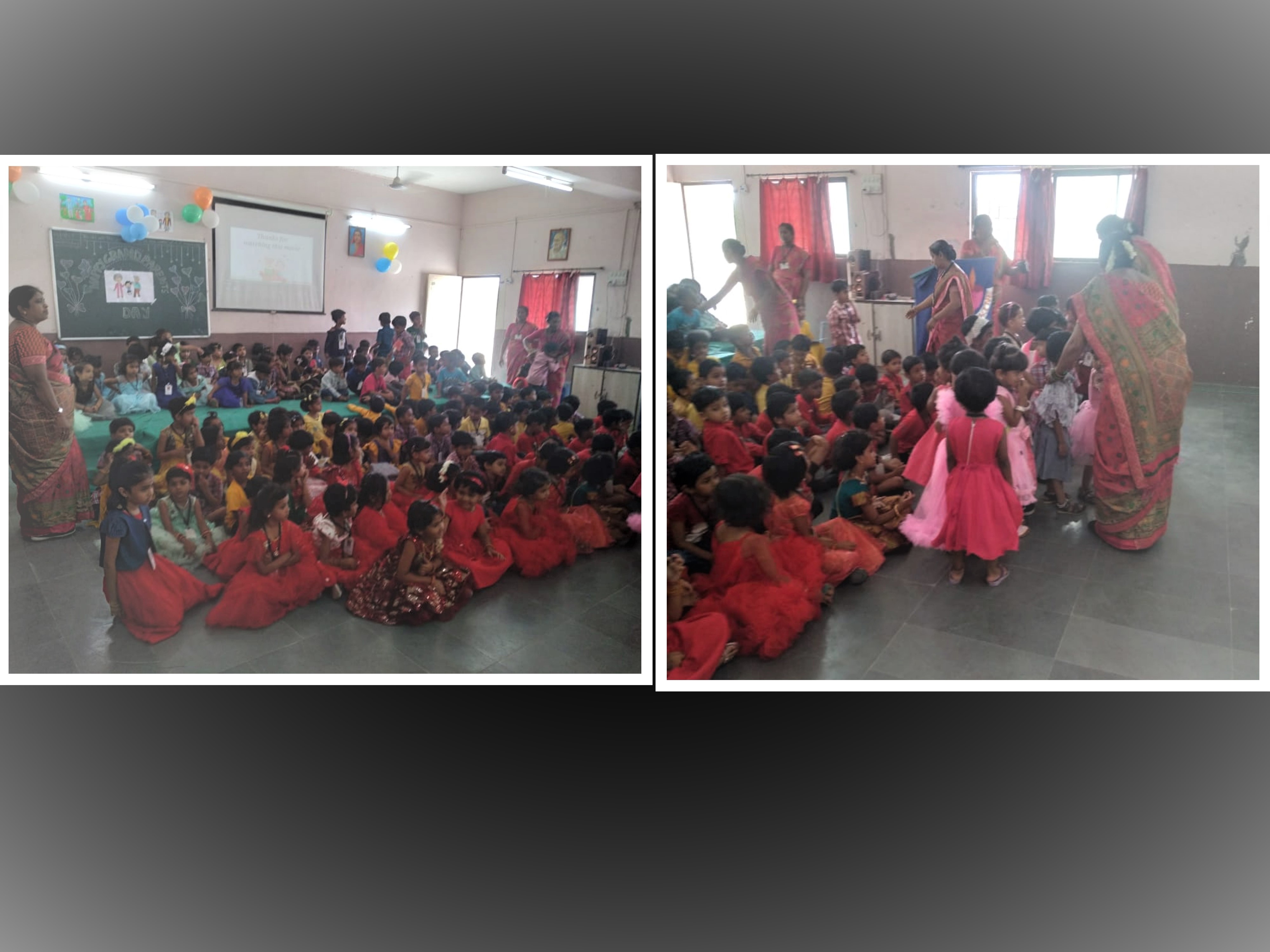 Grandparents Day Celebrated by Pre-primary on 13.09.23