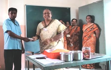 Prize Distribution for Ayahs & Peons on the occassion of Laughter Day
