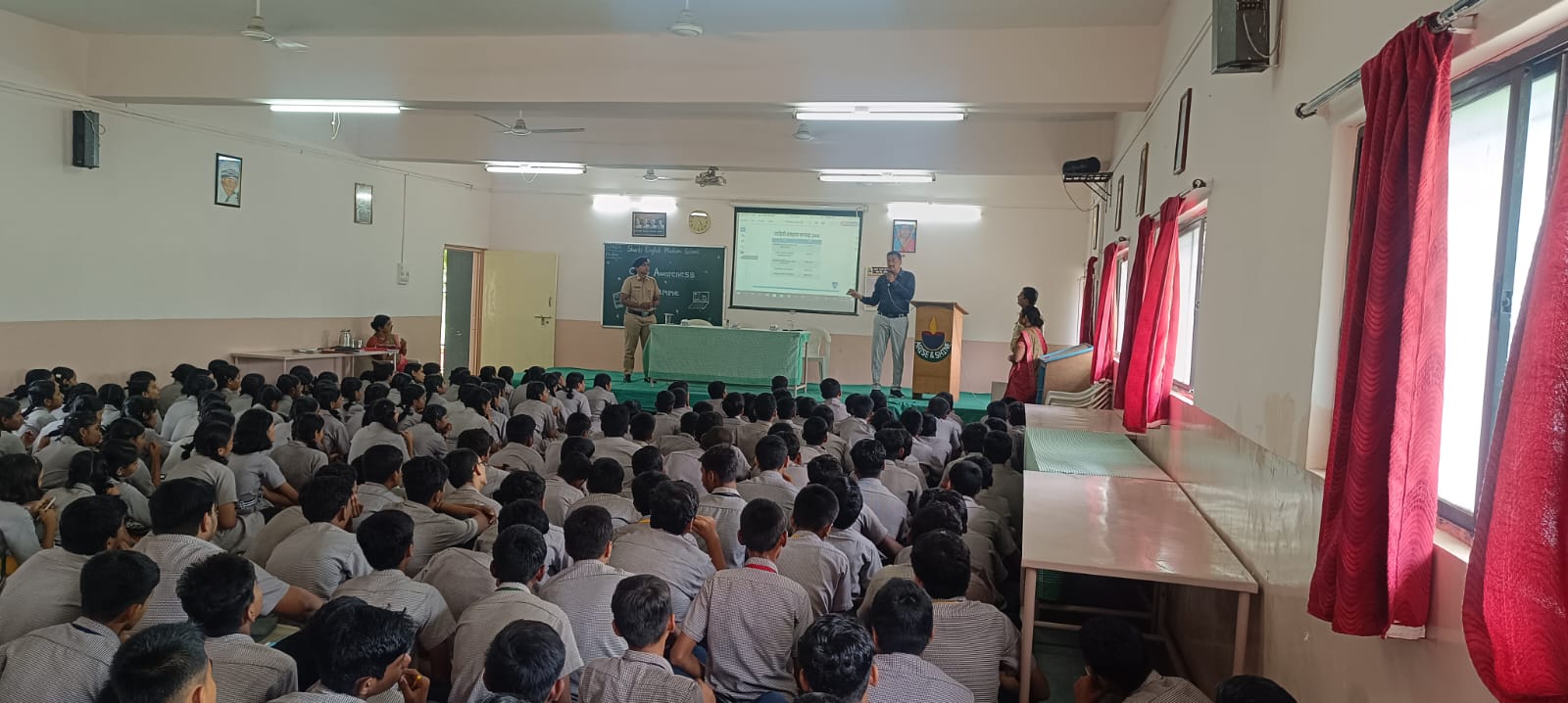 Cyber Awareness Program arranged for X std students on 13.06.25