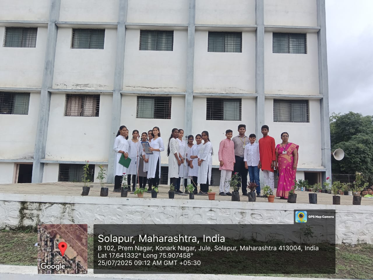Sanskrit day celebration by X std. on 25.07.2025