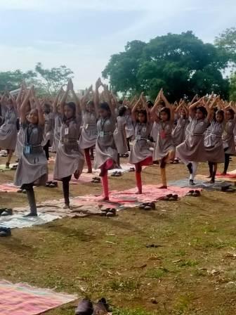 International Yoga day celebrated on 21.06.22