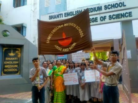 Rally - 'No Tobacco' by IX std. on 29.07.22