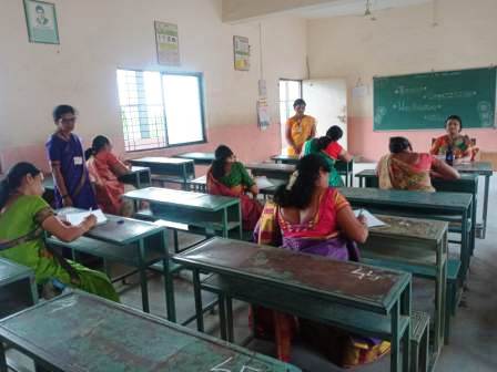 	Word building competition arranged for VII & VIII teachers on 12.08.22