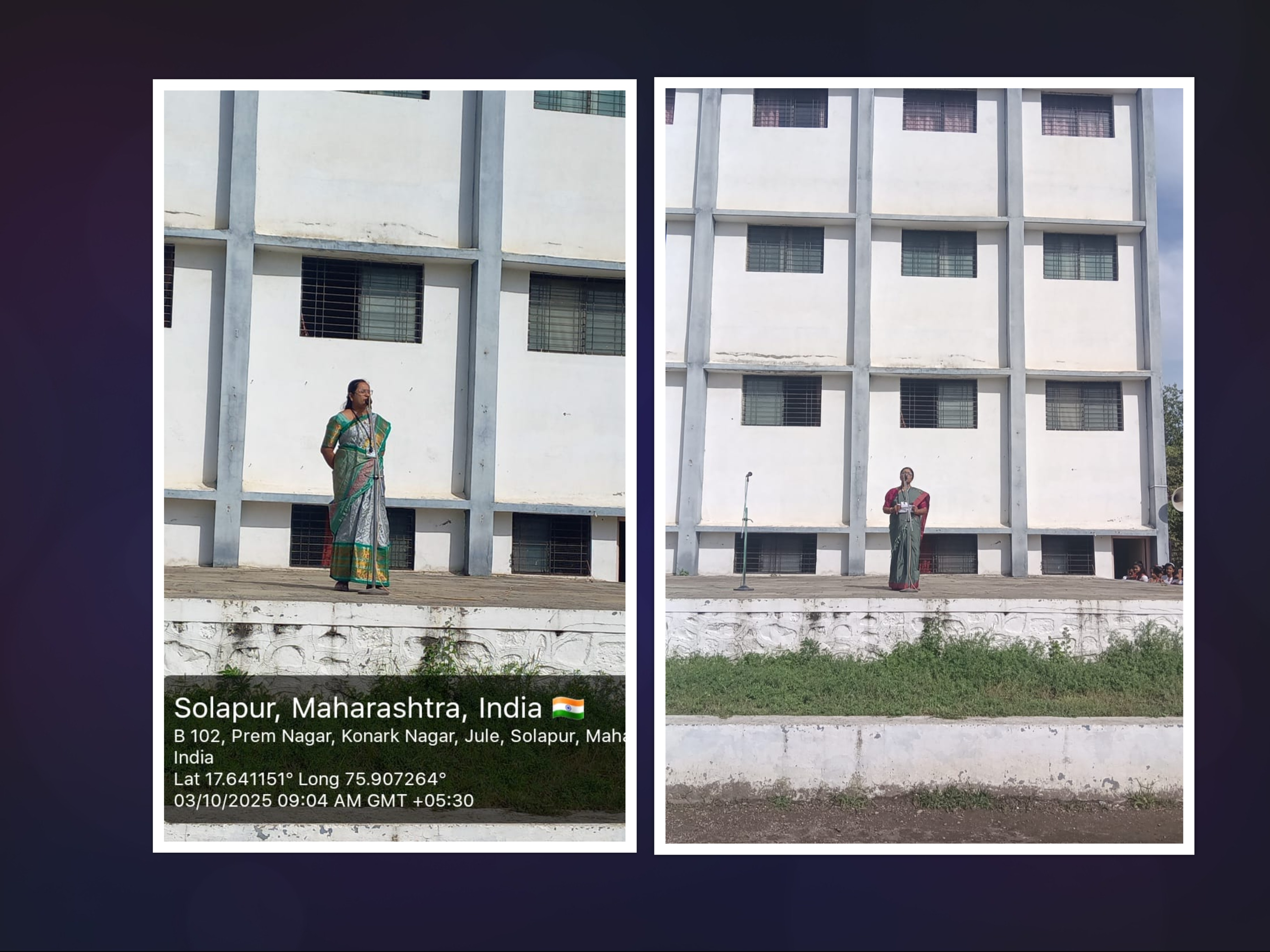 Marathi abhijat bhasha din Celebration in school on 03.10.2025