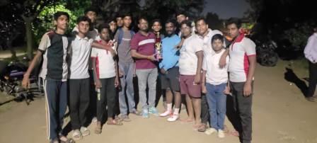 Under 17 boys Football team stood 3rd position in Solapur on 02.10.22