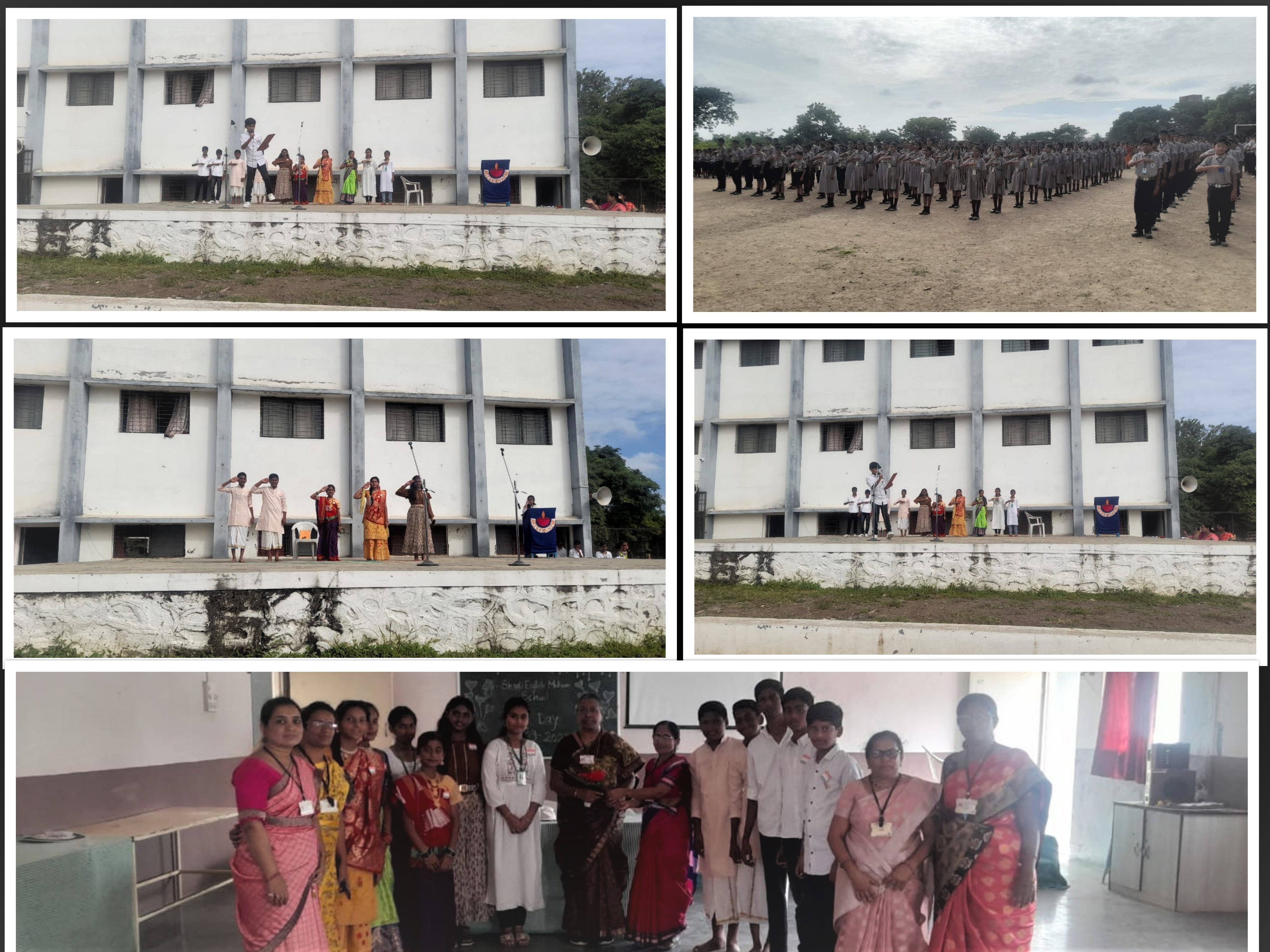 Hindi Day celebrated by VIII std. on 14.09.23