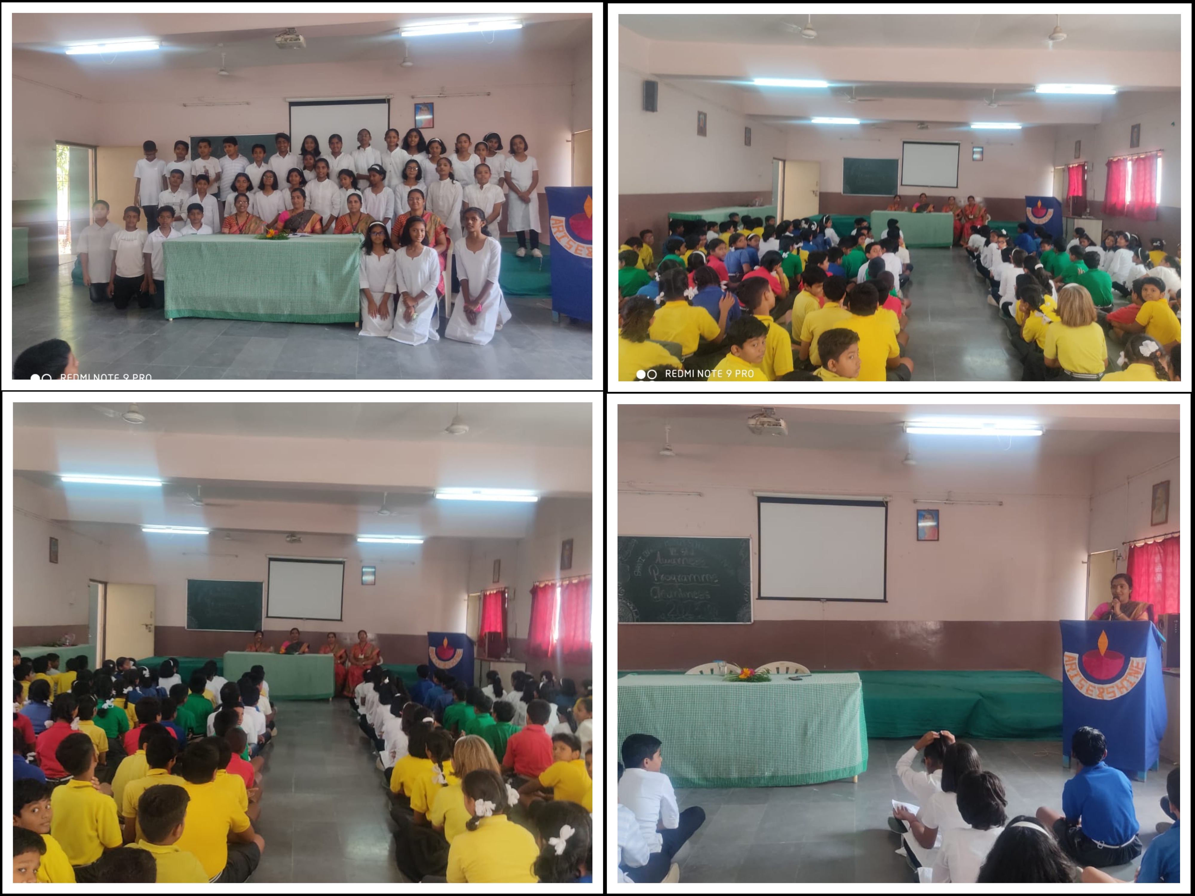Awareness Program - 'Cleanliness' by VI std. on 11.10.23