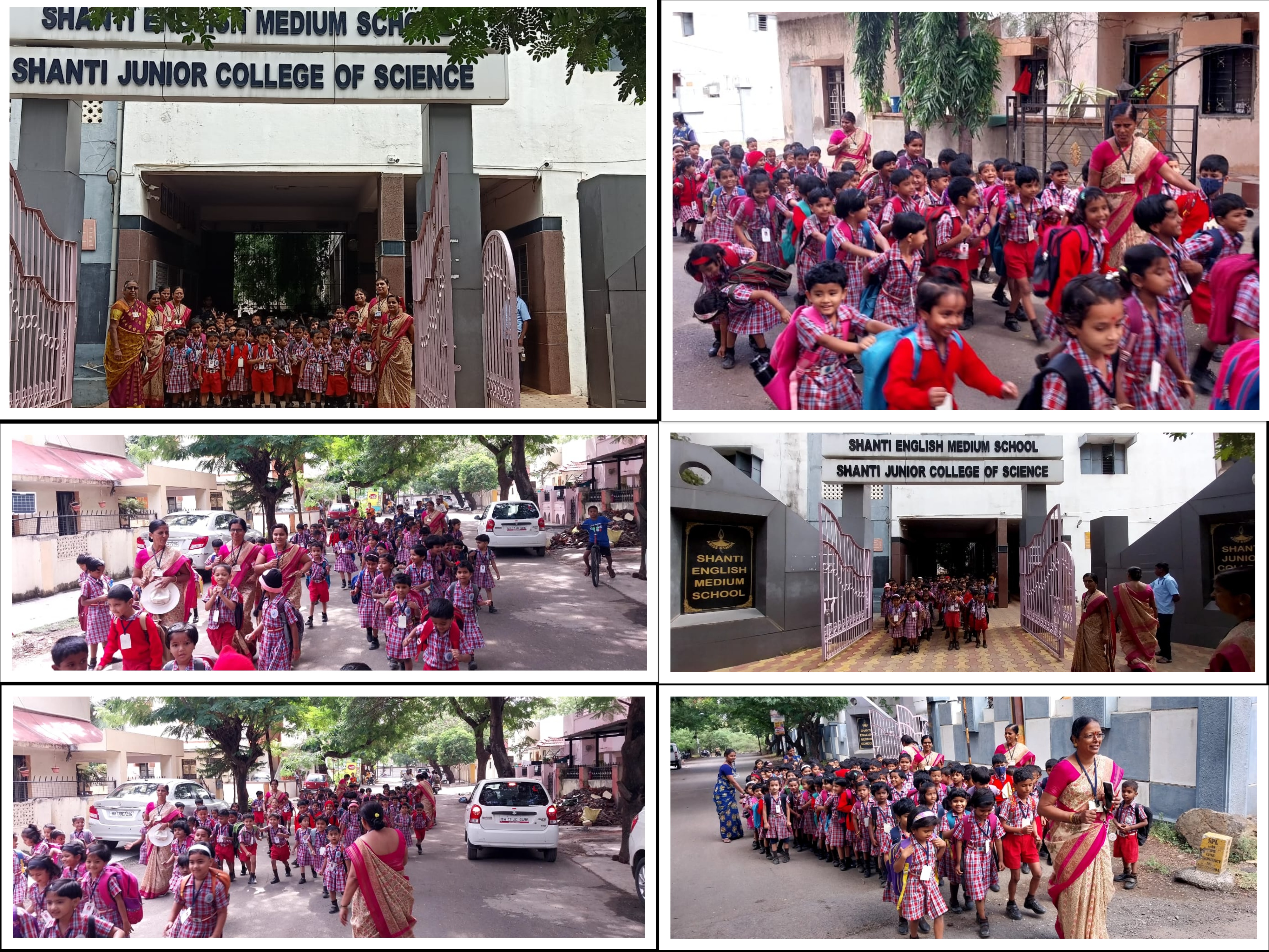 Pre-primary students Marathon arranged on 30.11.23