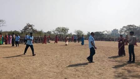 Laughter day arranged for Aayahs & Peons by VIII std. on 20.01.23