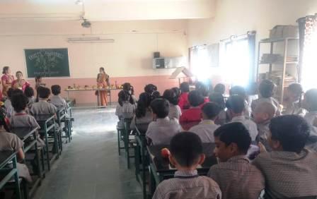 Fruit's Awareness Program arranged for II std on 03.02.23