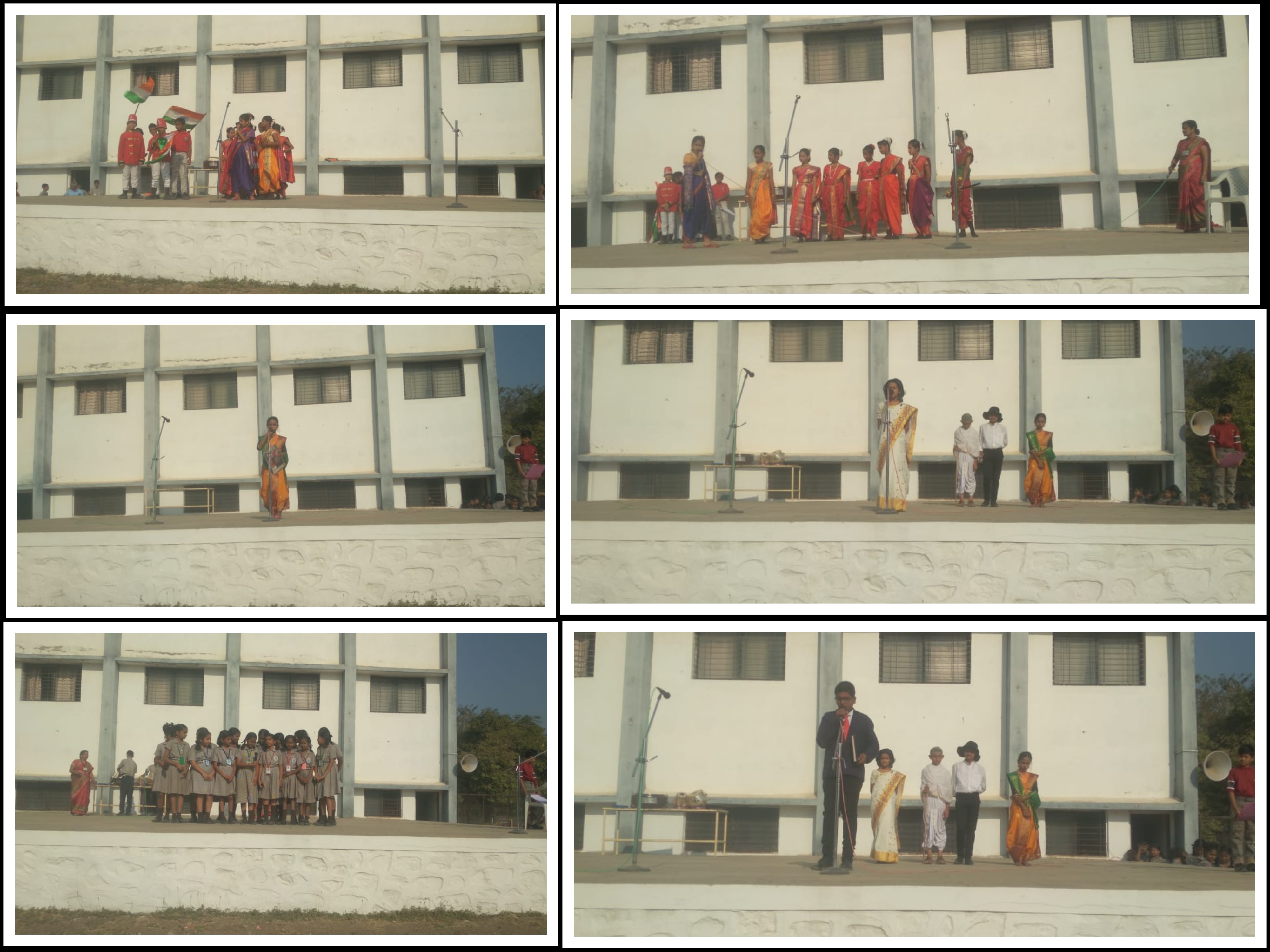 Martyrs day celebrated by V std. on 02.02.24
