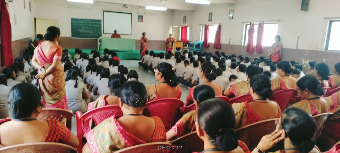 Farewell of X std. students on 10.02.24