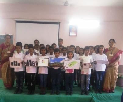 Computer day celebrated by III std on 17.02.23