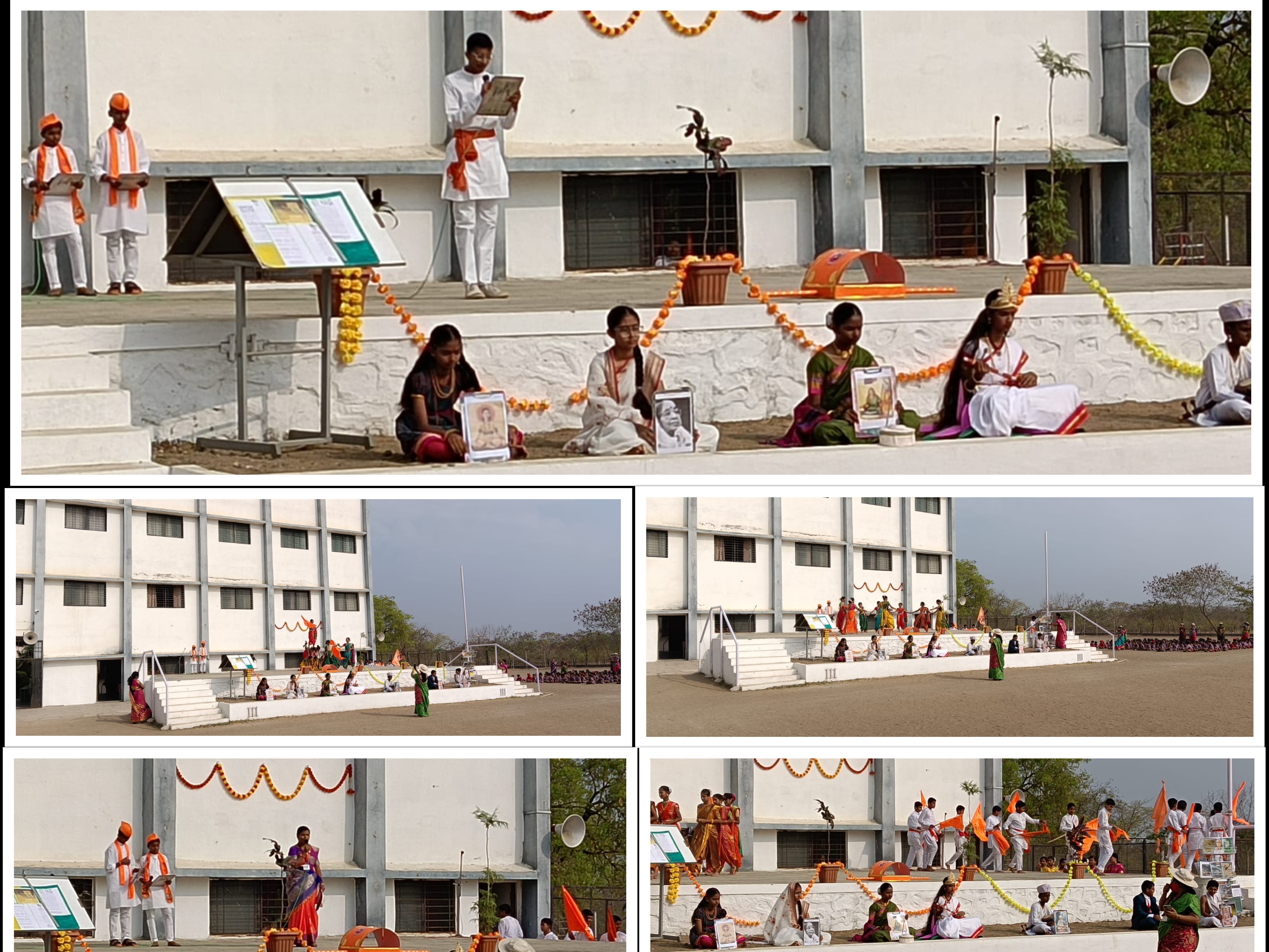 Marathi Day celebrated by VII std. on 27.02.24