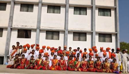 Marathi Day Celebrated on 27.02.23 by VII std.