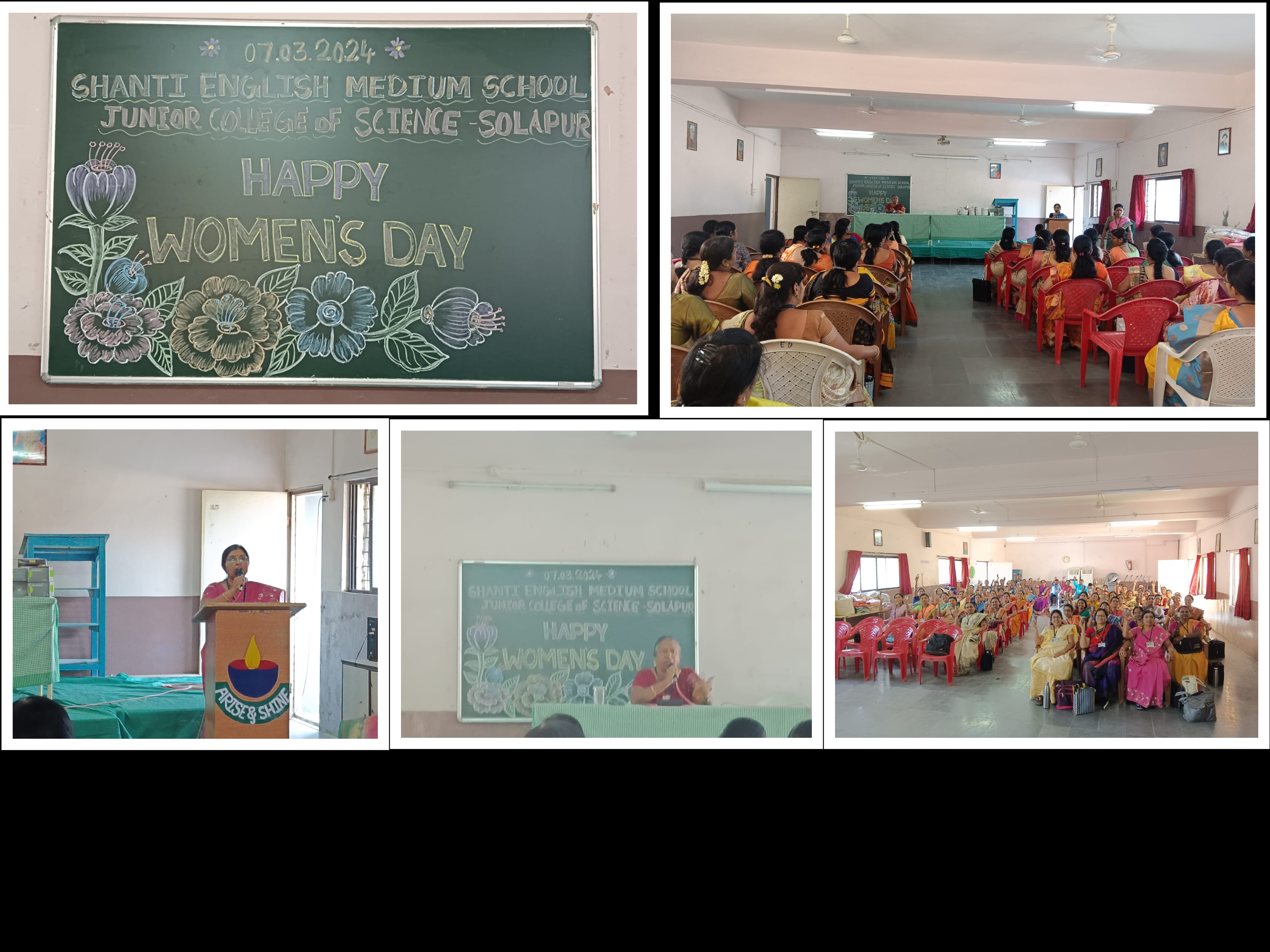 Womens day celebration on 07.03.24