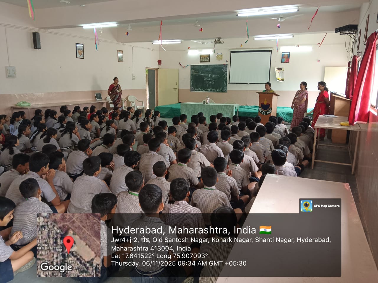 Cleanliness Awareness program arranged for VI std. on 06.11.25