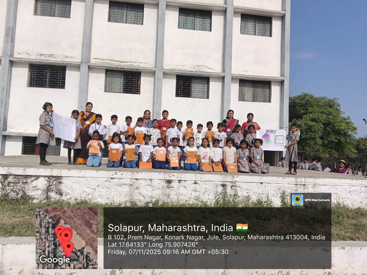 Reading day celebration by II std. on 07.11.25