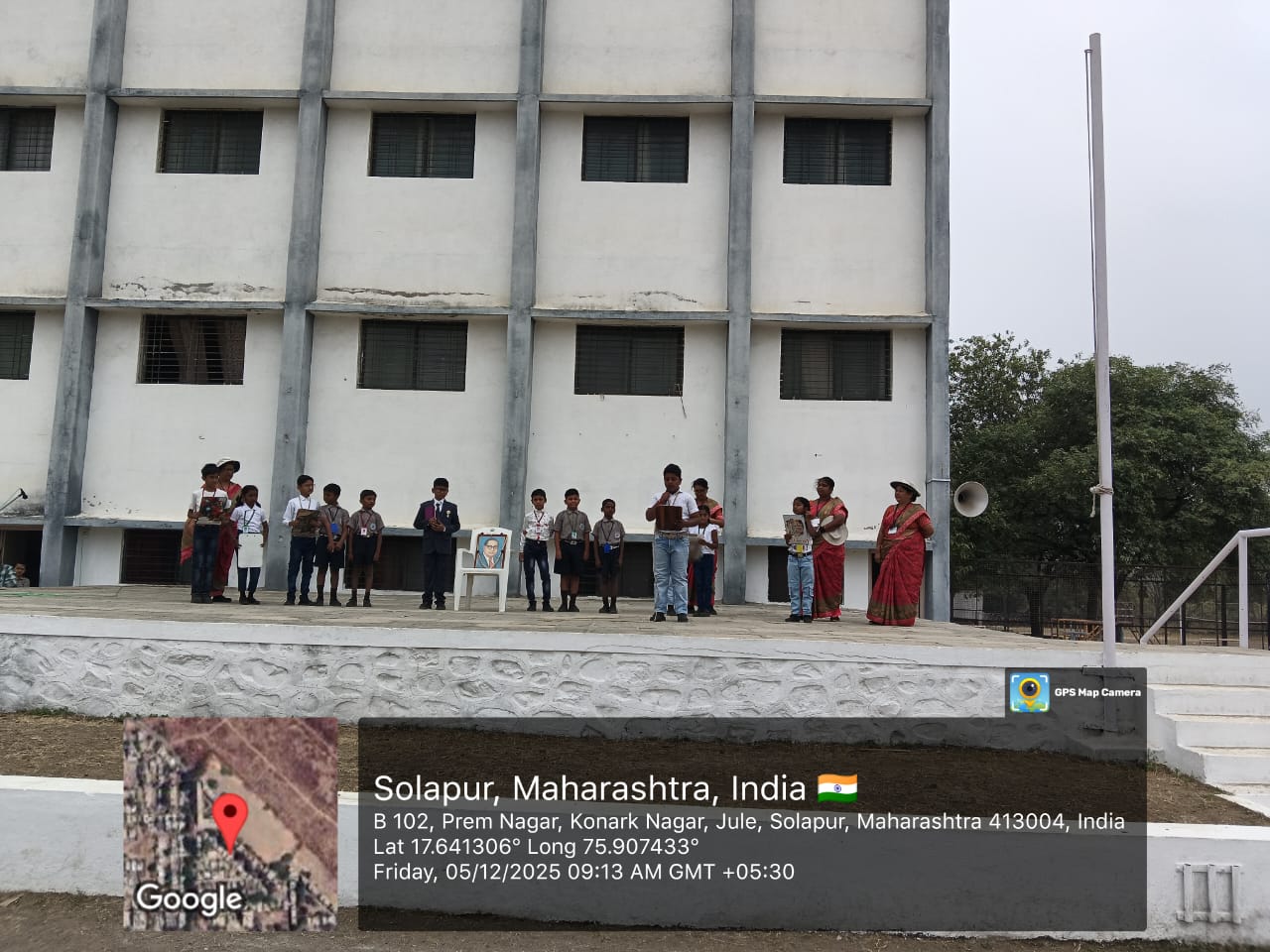 Constitution day celebrated by std. III on 05.12.2025