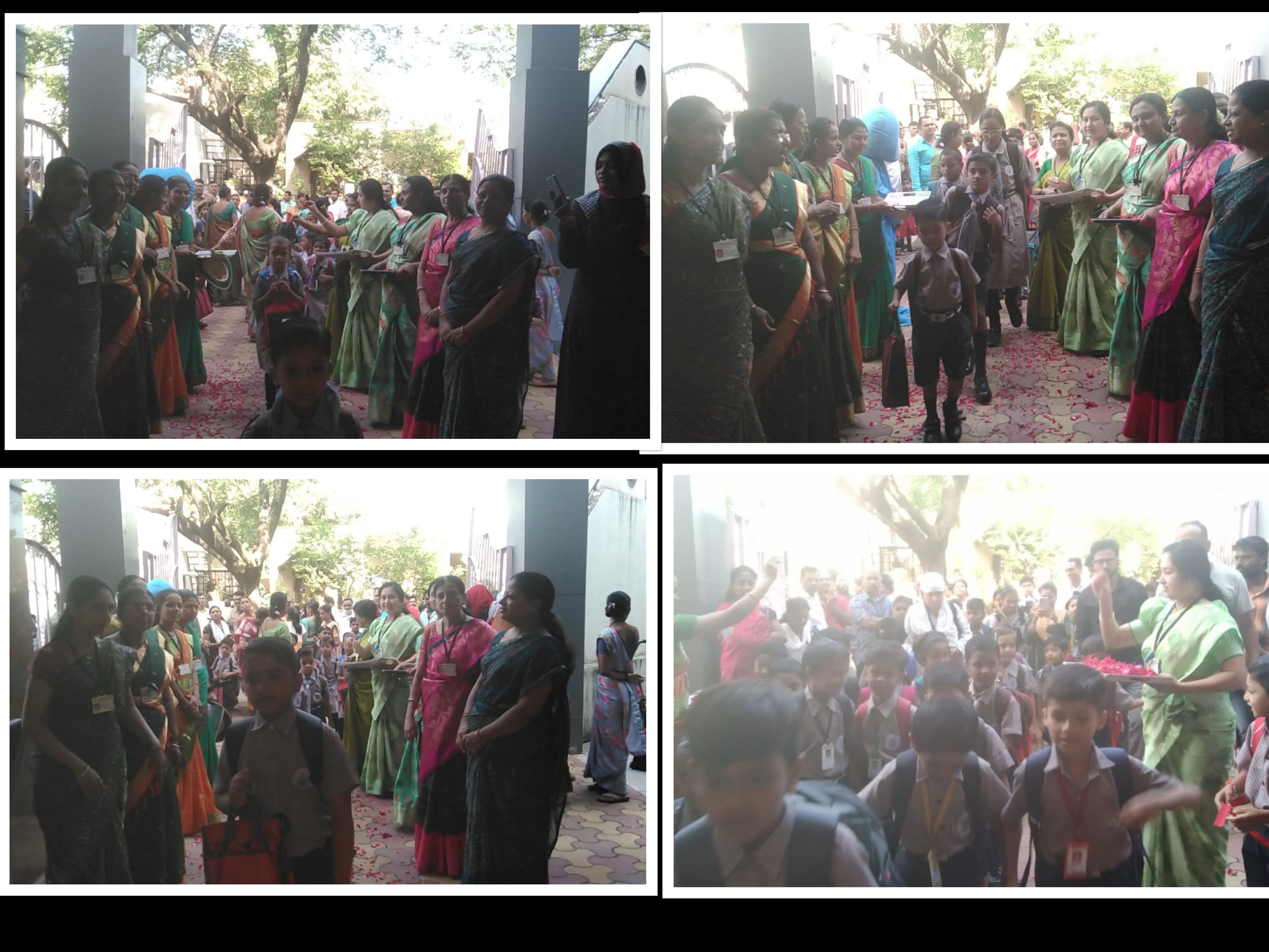 Primary students were welcome by Green House Teachers on 18.06.24