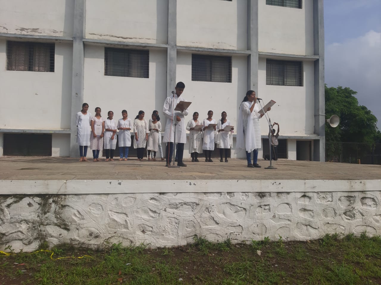 Sanskrit Day celebrated by X std. on 16.08.24