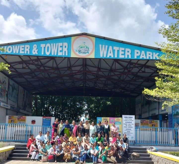 Picnic arranged for staff to ‘Shower & Tower’ water park on 14.09.24