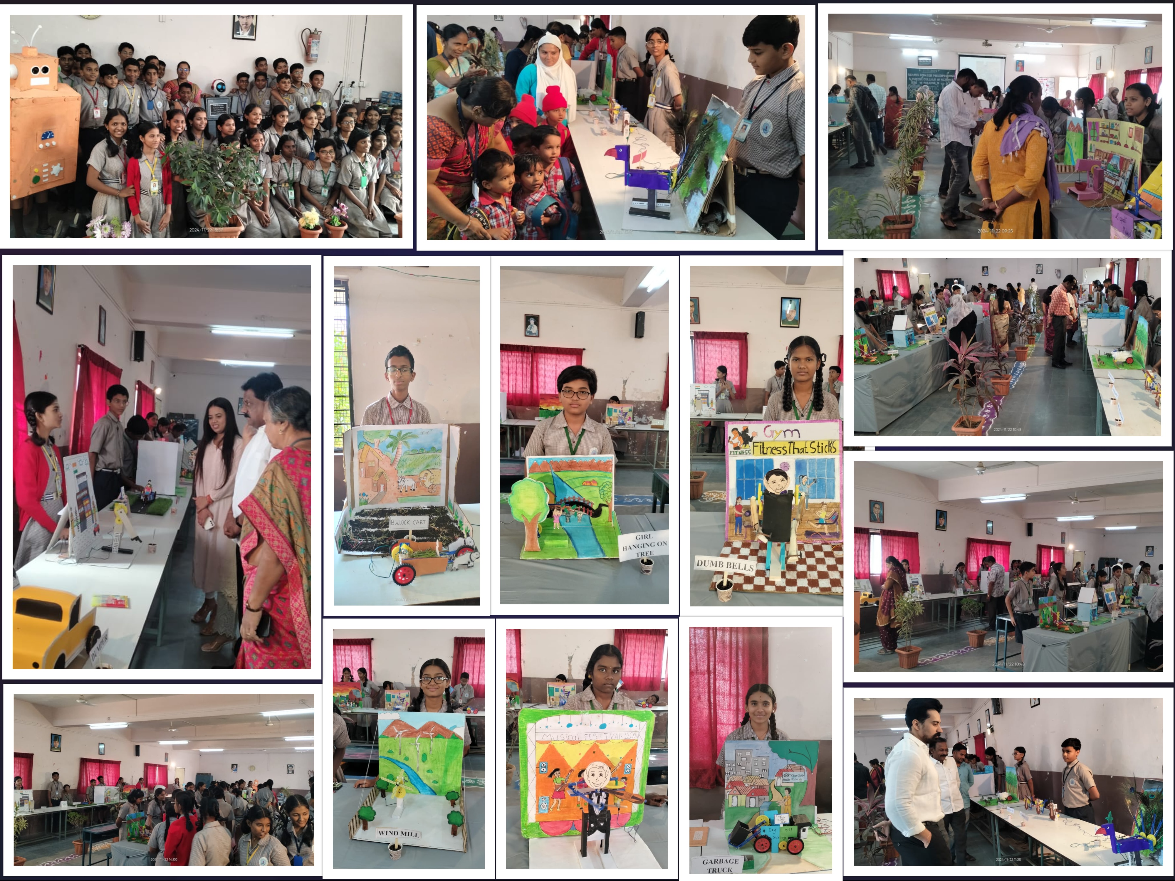 	Robotics Exhibition held on 22.11.24