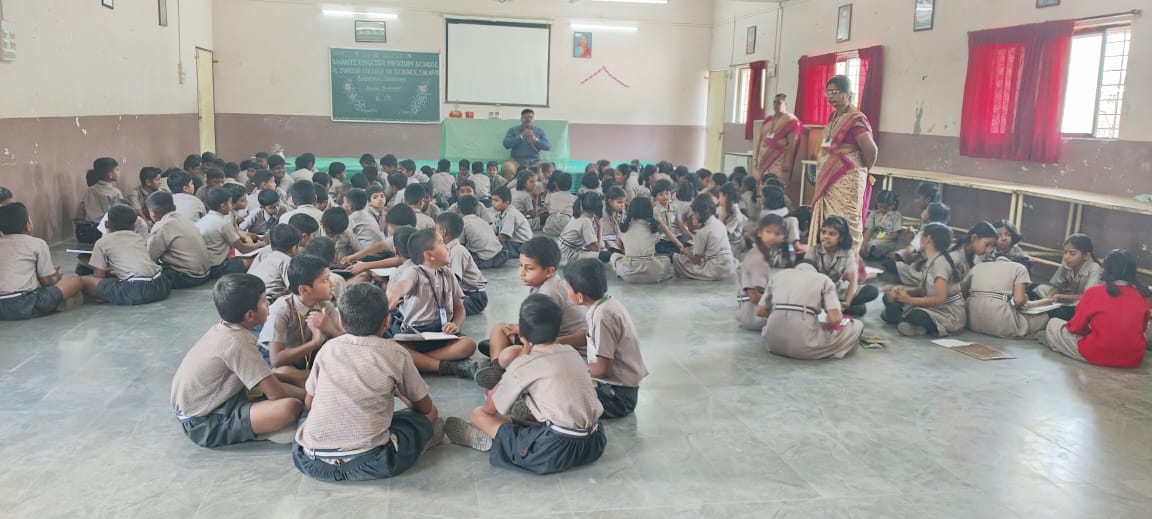 Animal Husbandry awareness program for std IV by Mr.Patil Satyajit on 30.01.25