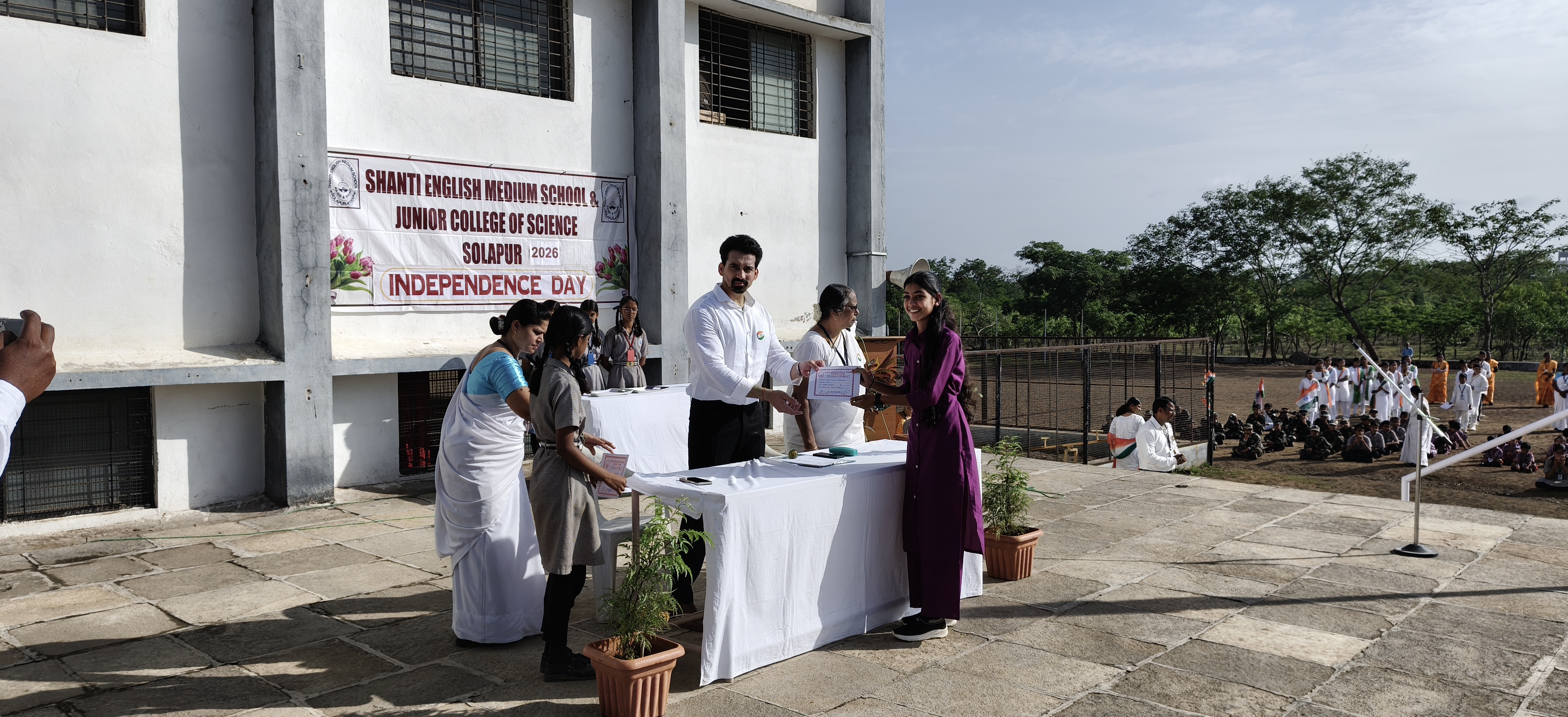 Ideal Student Award for XII std.