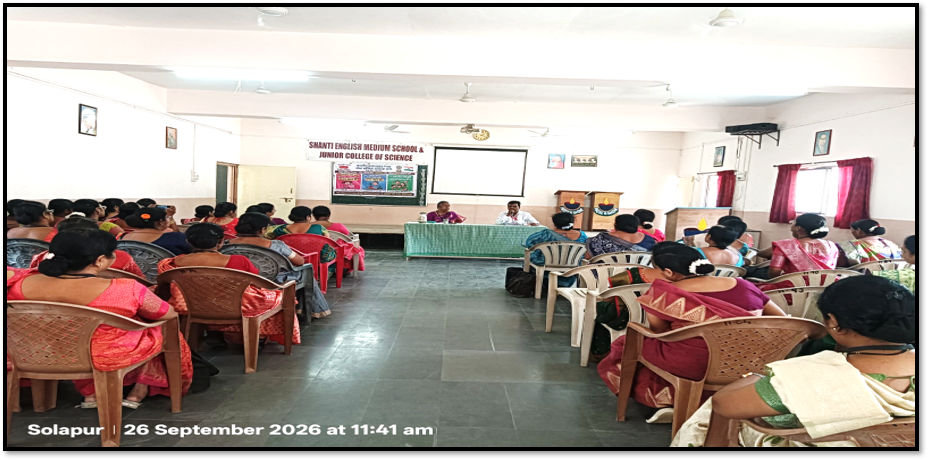 Awareness program for teachers